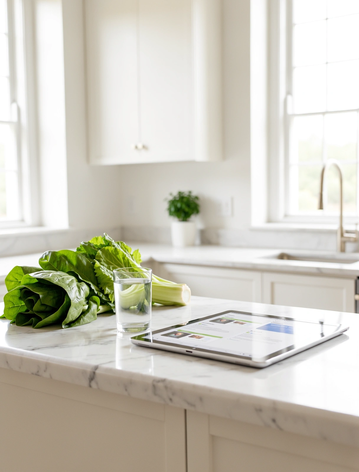 Modernes Ernährungsstudio Ambiente